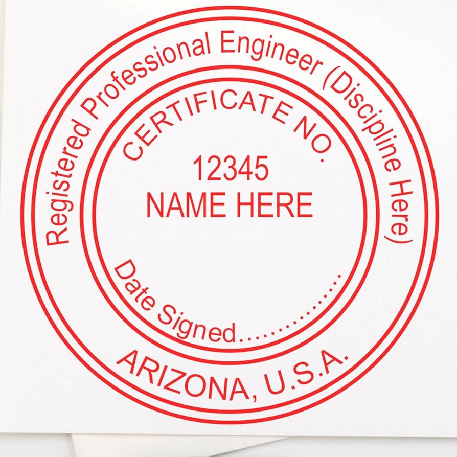 Arizona Professional Engineer stamp